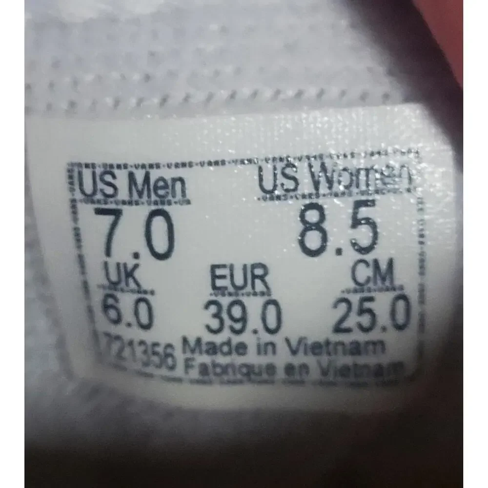 VANS Sk8-Hi Old Skool Suede Canvas Sneaker Lt Blue/White - Size 7(M), 8.5(W) - Picture 8 of 9